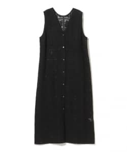 2WAY スクエア レース ワンピース