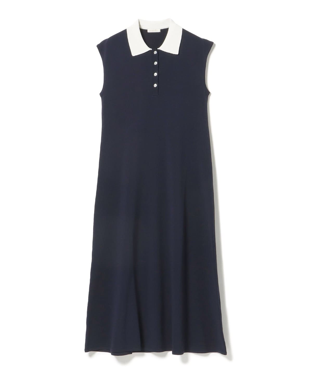 BEAMS GOLF ポロワンピース ネイビー Mサイズ BEAMS HEART（ビームス ハート）【10/1値下げ】ニット ポロ ワンピース