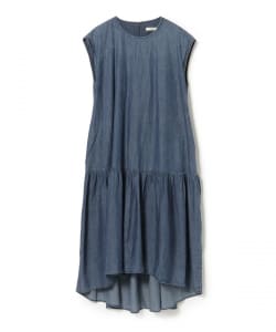 ケミカル加工 デニム ワンピース