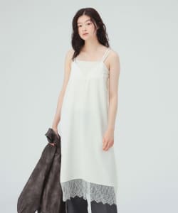 【10%OFFクーポン対象】レース キャミソール ワンピース