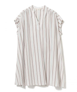BEAMS HEART / コットン リネン スキッパー チュニック