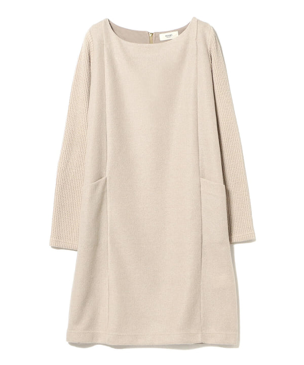 Beams Heart ビームス ハート アウトレット Beams Heart 異素材コンビ ワンピース ワンピース ワンピース 通販 Beams