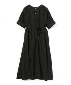 BEAMS HEART / シャーリング スリーブワンピース