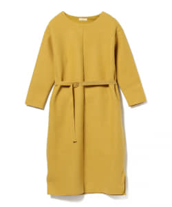 BEAMS HEART / メルトン ジャージ クルーネック ワンピース