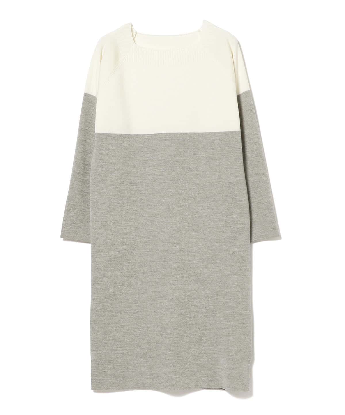 Beams Heart ビームス ハート アウトレット Beams Heart 総針 配色 ワンピース ワンピース ワンピース 通販 Beams