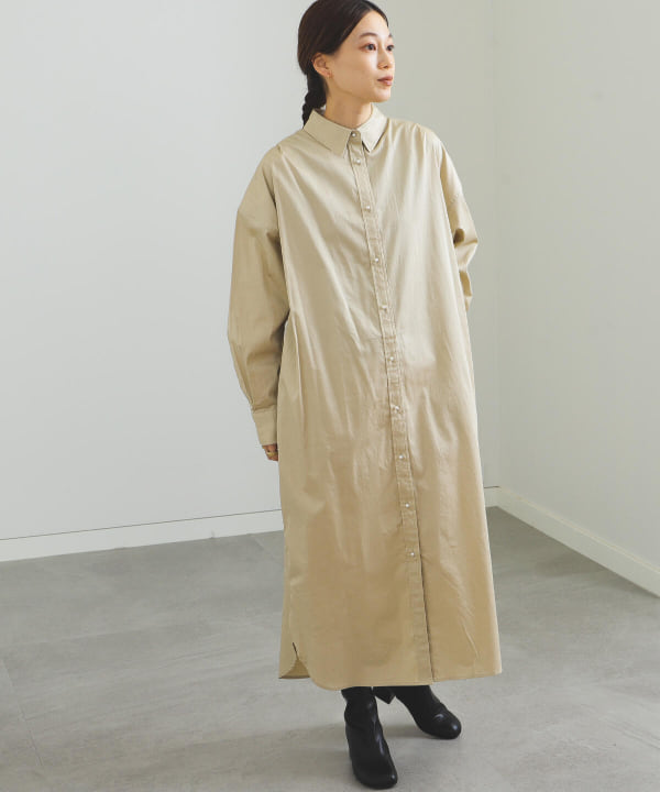 BEAMS HEART シャツワンピ新品