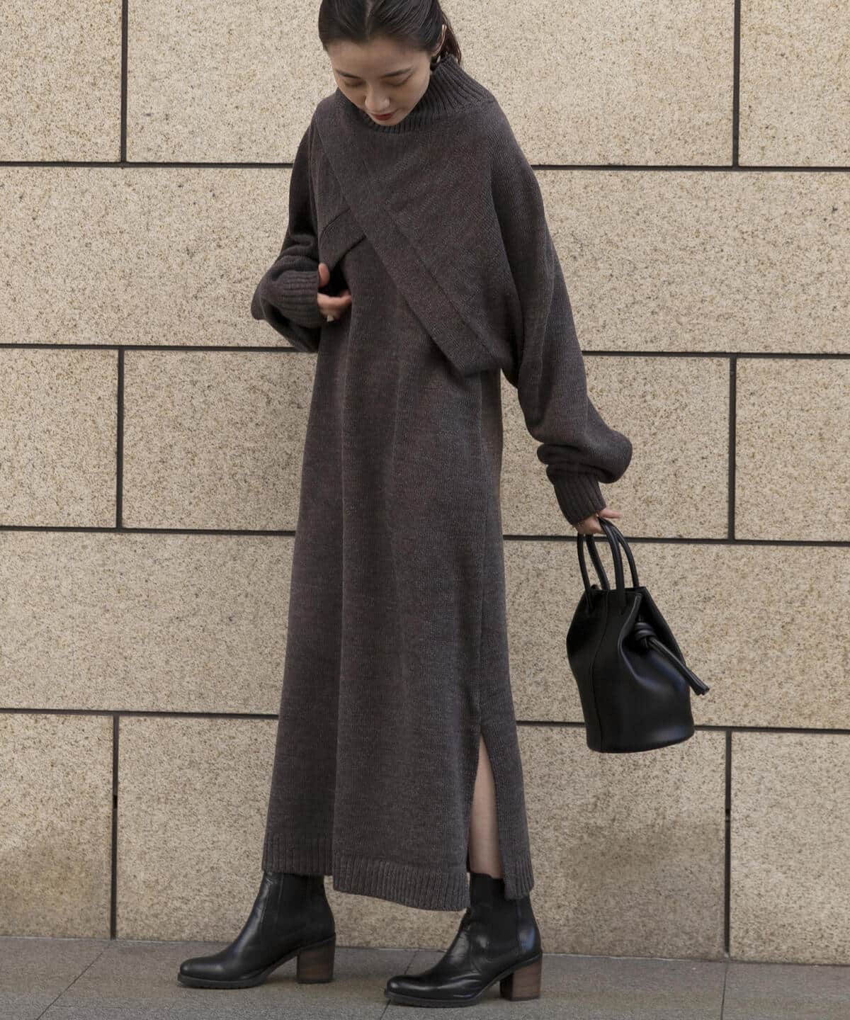 逸品 Beams ニットワンピース レイヤード Heart ワンピース Www Comisariatolosandes Com