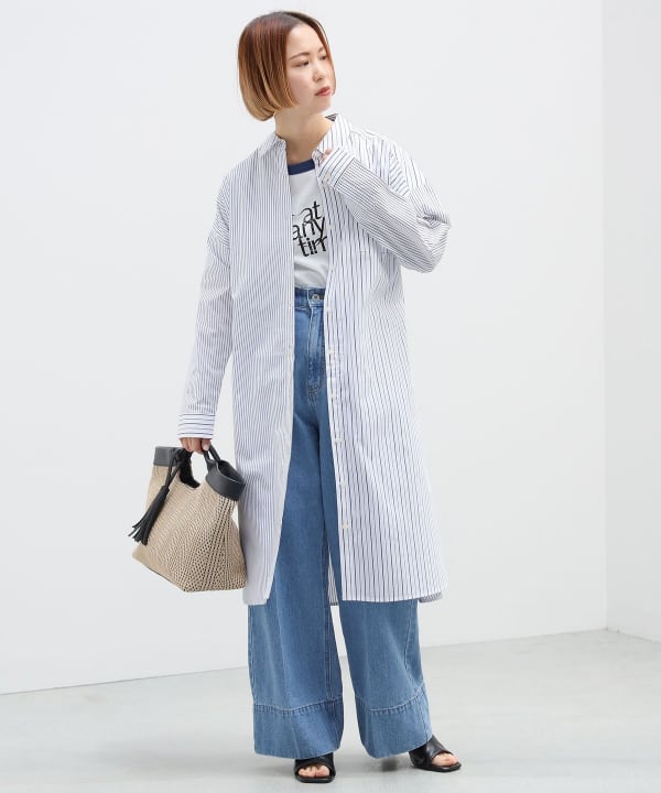 BEAMS HEART（ビームス ハート）リラックス シャツワンピース