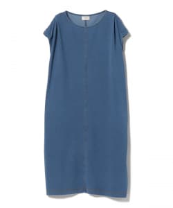 BEAMS HEART / 肩タック デニムワンピース