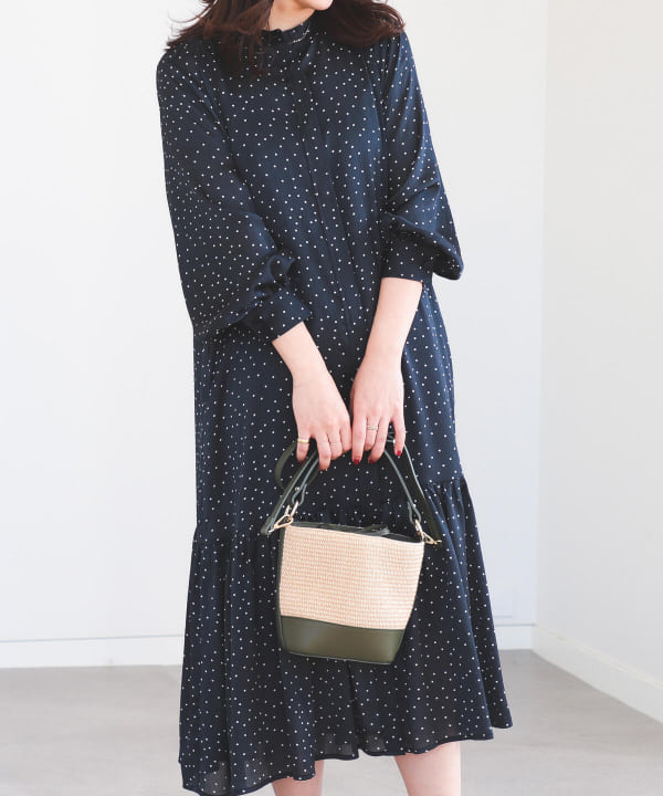 Beams Heart ビームス ハート Beams Heart 総柄ティアード ワンピース ワンピース ワンピース 通販 Beams