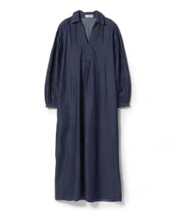 BEAMS HEART / スキッパー ステッチワンピース
