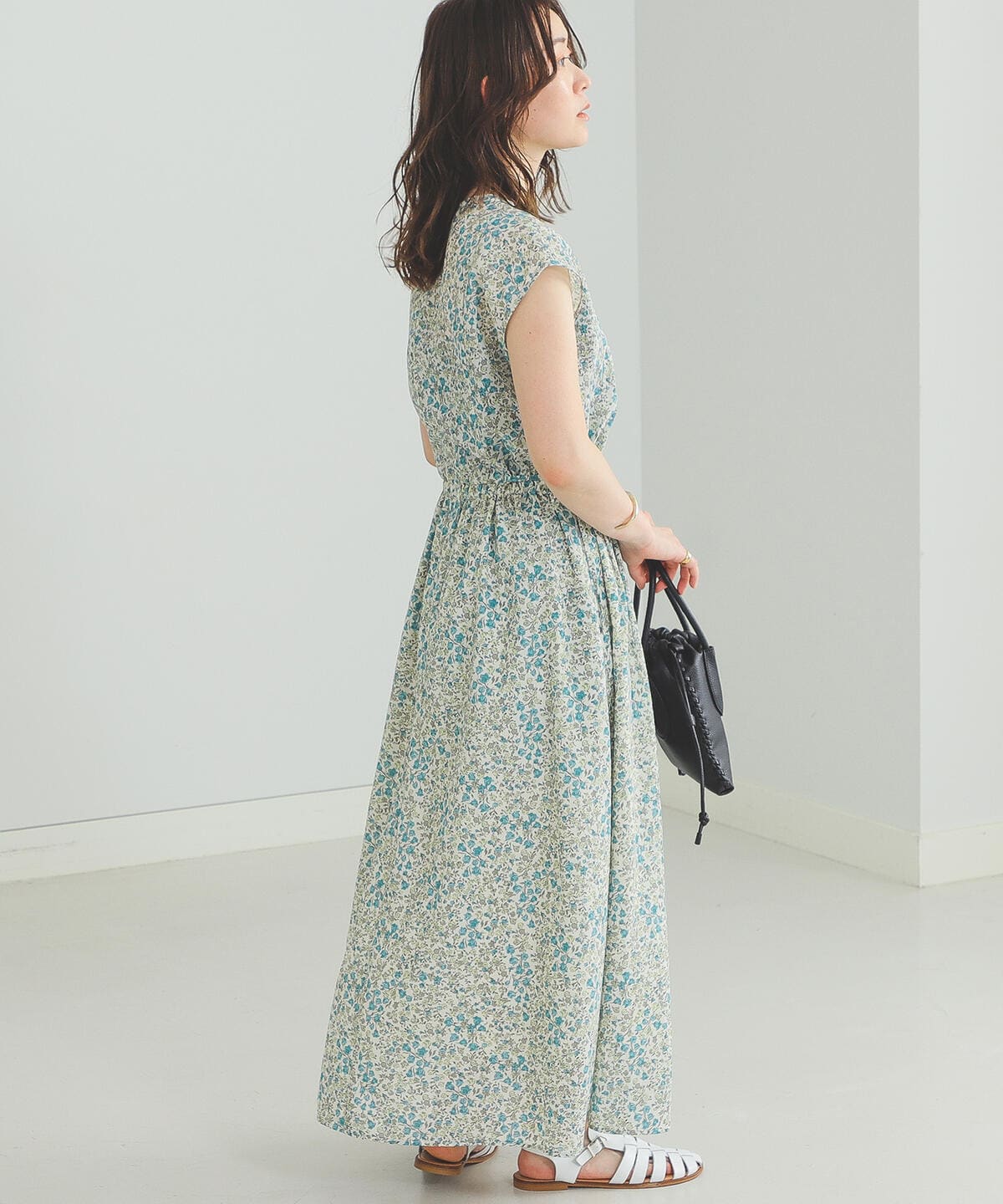 500円引きクーポン Heart 予約 Beams 花柄ワンピース サイドリボン ワンピース Artpotteryblog Com