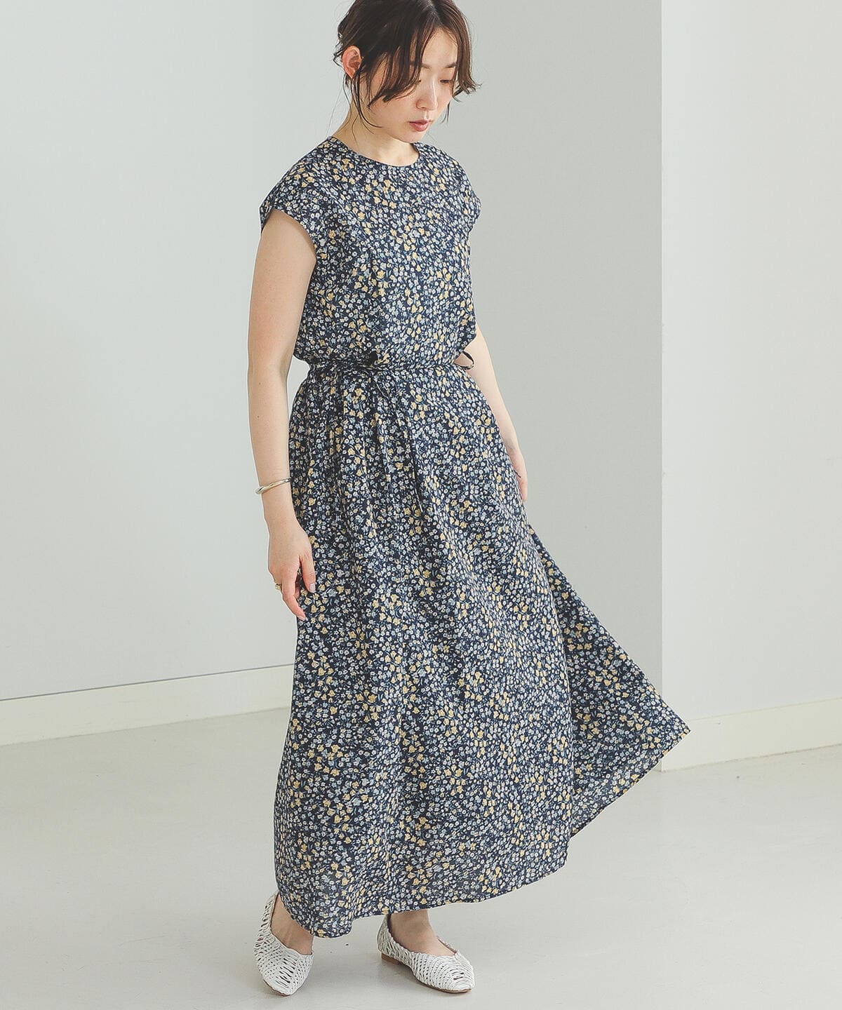 500円引きクーポン Heart 予約 Beams 花柄ワンピース サイドリボン ワンピース Artpotteryblog Com