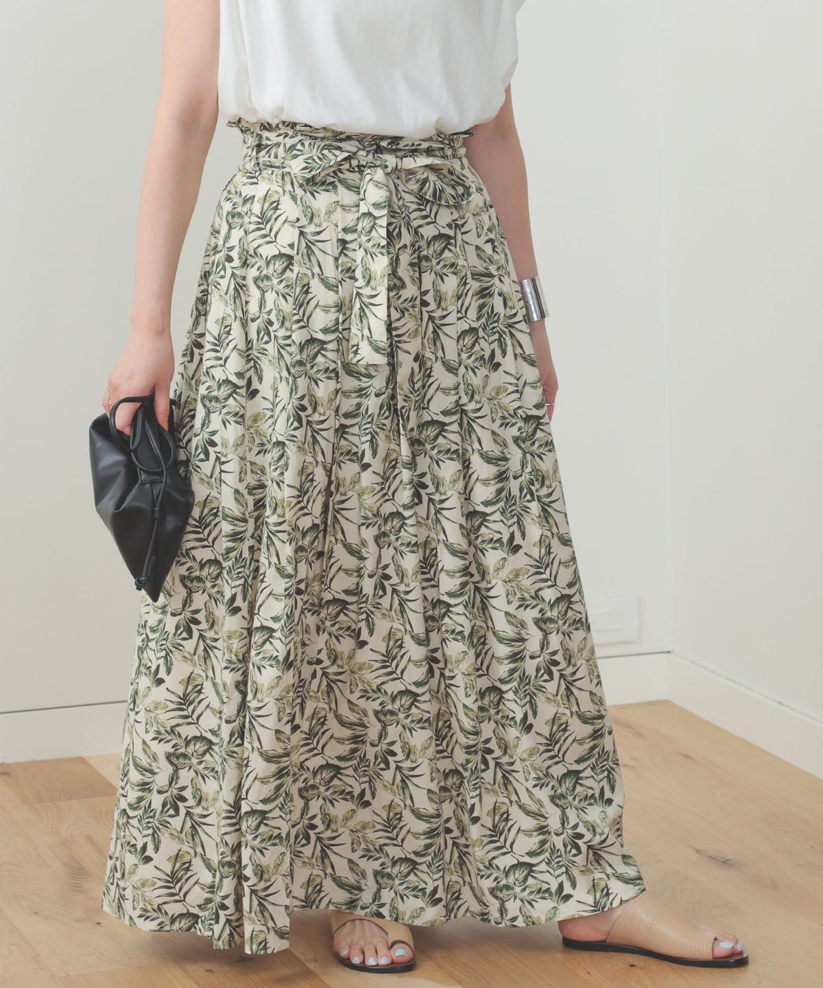 【the khaki】メッシュデザイン　イージースカート【BEAMS】 the khaki】メッシュデザイン イージースカート【BEAMS】 the