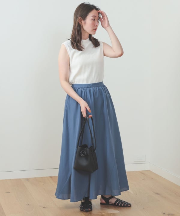 EFFE BEAMS/エッフェビームス エスカルゴ マキシロングスカート M EFFE BEAMS/エッフェビームス エスカルゴ マキシロングスカート