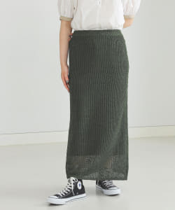 スカシニット タイトスカート