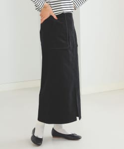 細コーデュロイ タイトスカート（S～M）