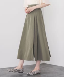 BEAMS HEART / アシンメトリーラップ風スカート