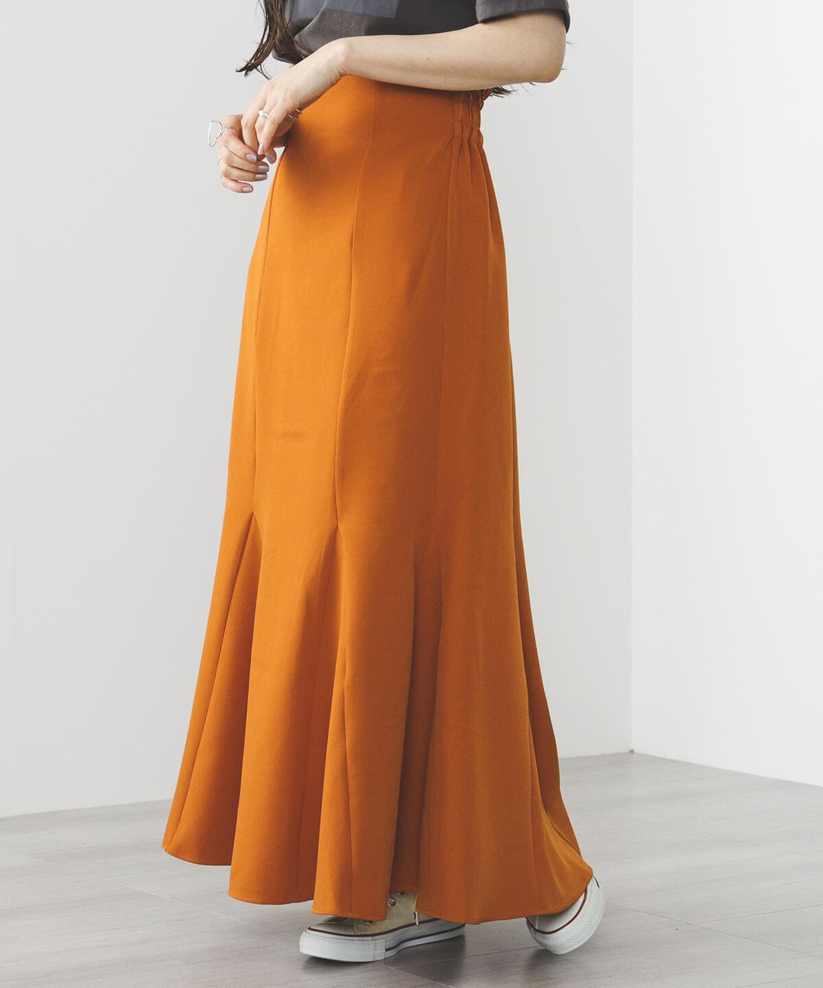マーメイド フレアスカート スカート WOMEN ORANGE ONE SIZE マーメイド フレアスカート スカート WOMEN ORANGE ONE SIZE