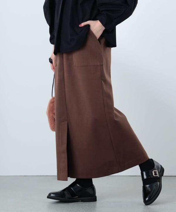BEAMS HEART(ビームス ハート)カットツイル タイト マキシ BEAMS HEART(ビームス ハート)カットツイル タイト マキシ
