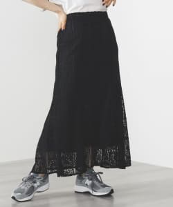 レース ロングスカート