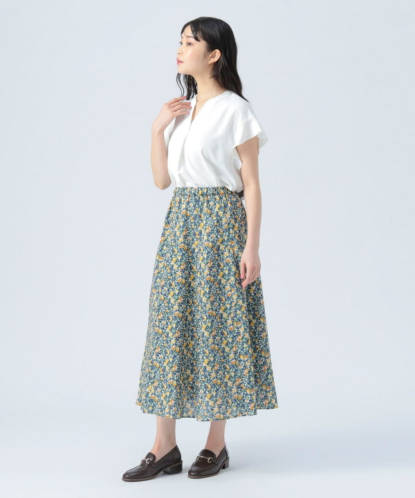 ミックスフルーツ柄スカート[品番：IGAW0001807]｜axes femme