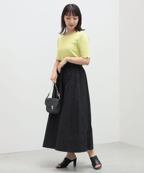 新春初売り BEAMS フレアスカート ハート）ステッチワーク HEART（ビームス スカート