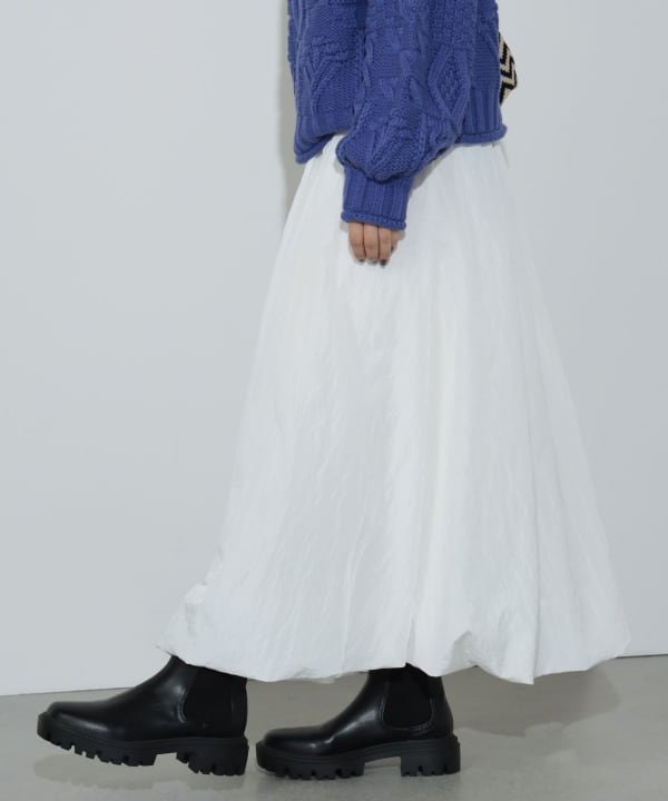 BEAMS HEART(ビームス ハート)ワッシャー バルーンスカート BEAMS HEART(ビームス ハート)ワッシャー バルーンスカート