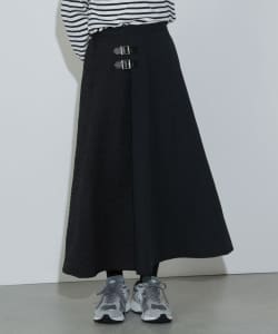 【TIME SALE商品】BEAMS HEART / 女裝 皮帶 傘狀 長裙