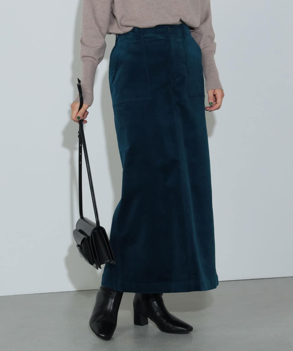 細コール ベイカー スカート(S M) スカート WOMEN BLUE M 細コール ベイカー スカート(S M) スカート WOMEN BLUE M