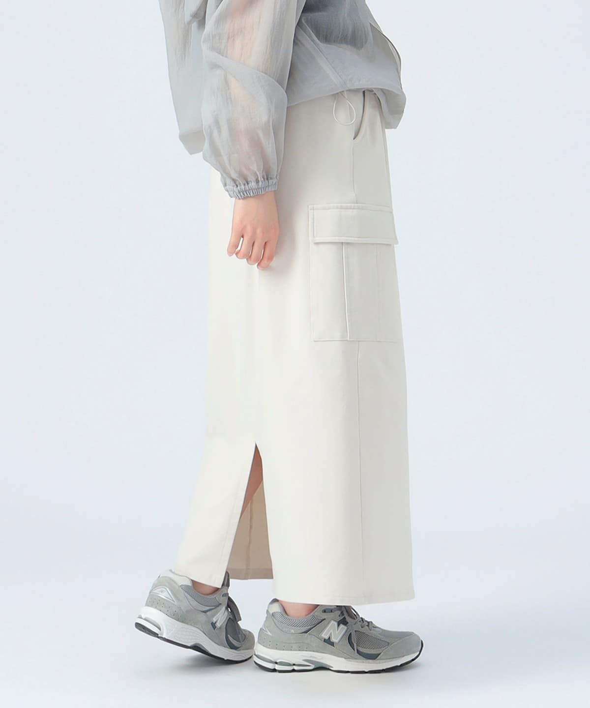 カット デニムスカート スカート WOMEN IVORY ONE SIZE カット デニムスカート スカート WOMEN IVORY ONE SIZE