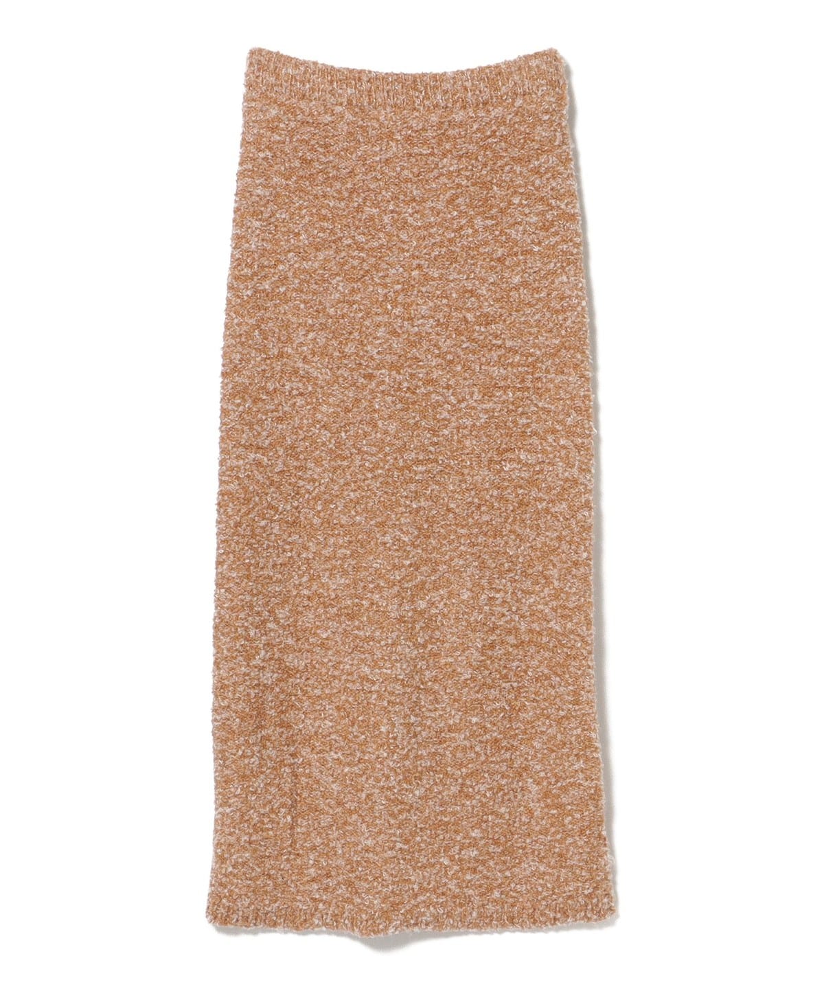 ブークレニット ジップ ナロースカート スカート WOMEN CAMEL ONE SIZE ブークレニット ジップ ナロースカート スカート WOMEN CAMEL ONE SIZE