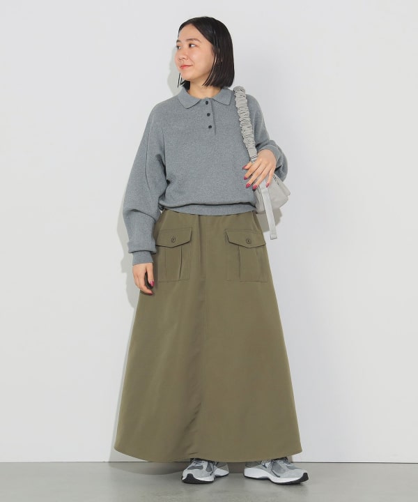 ハート刺繍コットンスカート【残り1点】 | BOTTOMS | OBLI