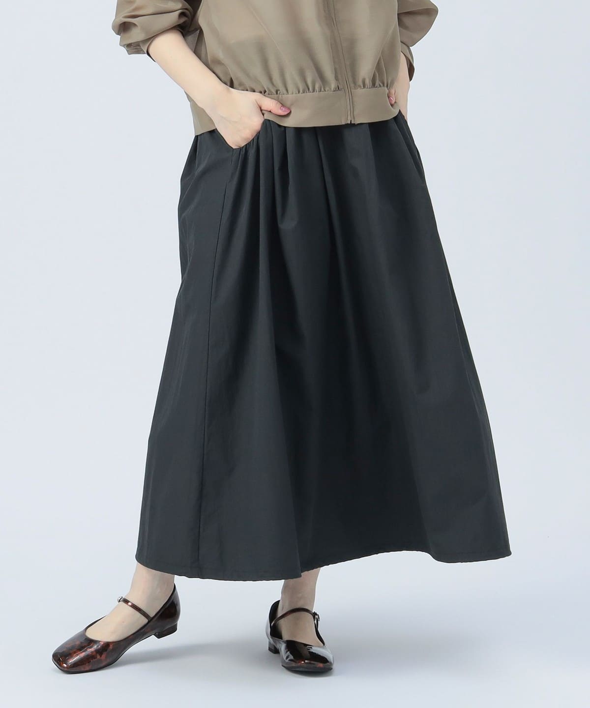 ナイロン ガチャベルト スカート スカート WOMEN CHARCOAL ONE SIZE ナイロン ガチャベルト スカート スカート WOMEN CHARCOAL ONE SIZE