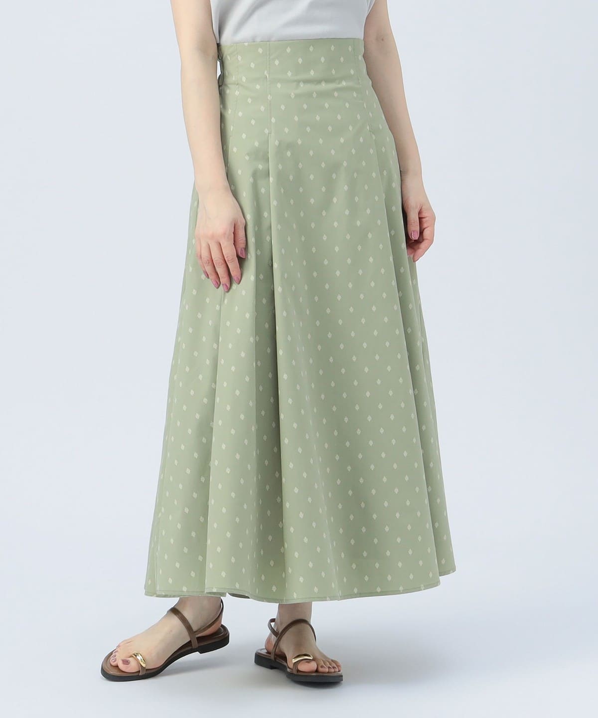 プロバンス タック スカート スカート WOMEN KHAKI ONE SIZE プロバンス タック スカート スカート WOMEN KHAKI ONE SIZE