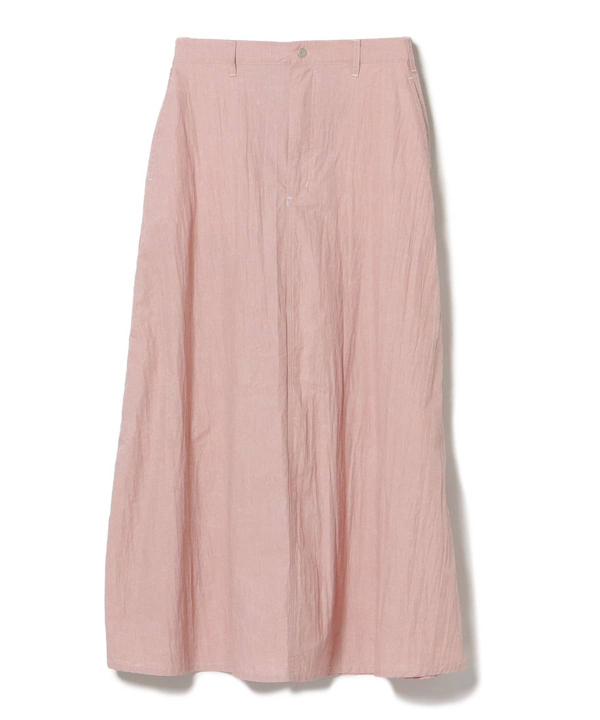 ムラ染め ワーク ロングスカート スカート WOMEN PINK ONE SIZE ムラ染め ワーク ロングスカート スカート WOMEN PINK ONE SIZE