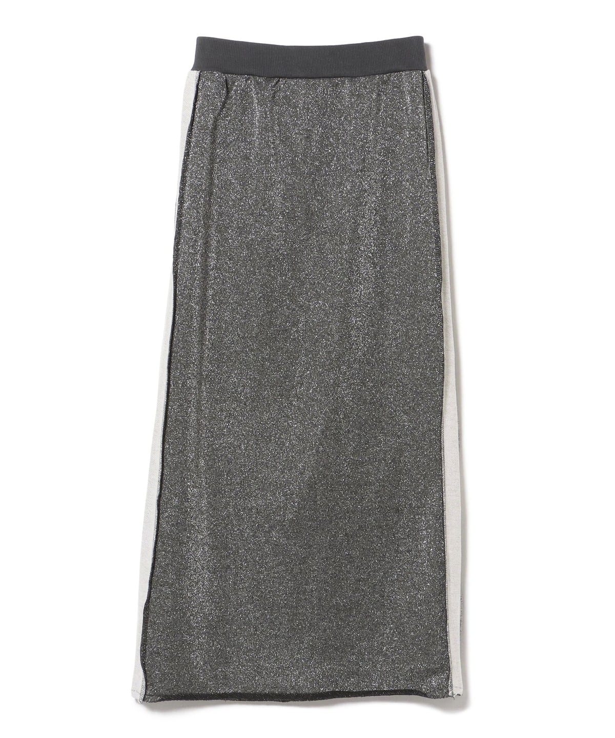 【10/2再値下げ】ラメ 裏毛 ライン ナロースカート スカート WOMEN CHARCOAL ONE SIZE 【10/2再値下げ】ラメ 裏毛 ライン ナロースカート スカート WOMEN CHARCOAL ONE SIZE