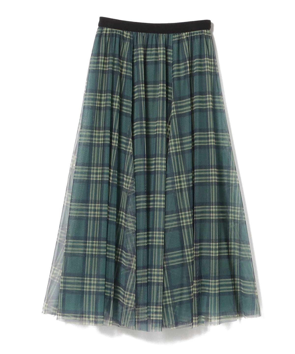 チェック柄 チュール スカート スカート WOMEN DARK GREEN ONE SIZE チェック柄 チュール スカート スカート WOMEN DARK GREEN ONE SIZE