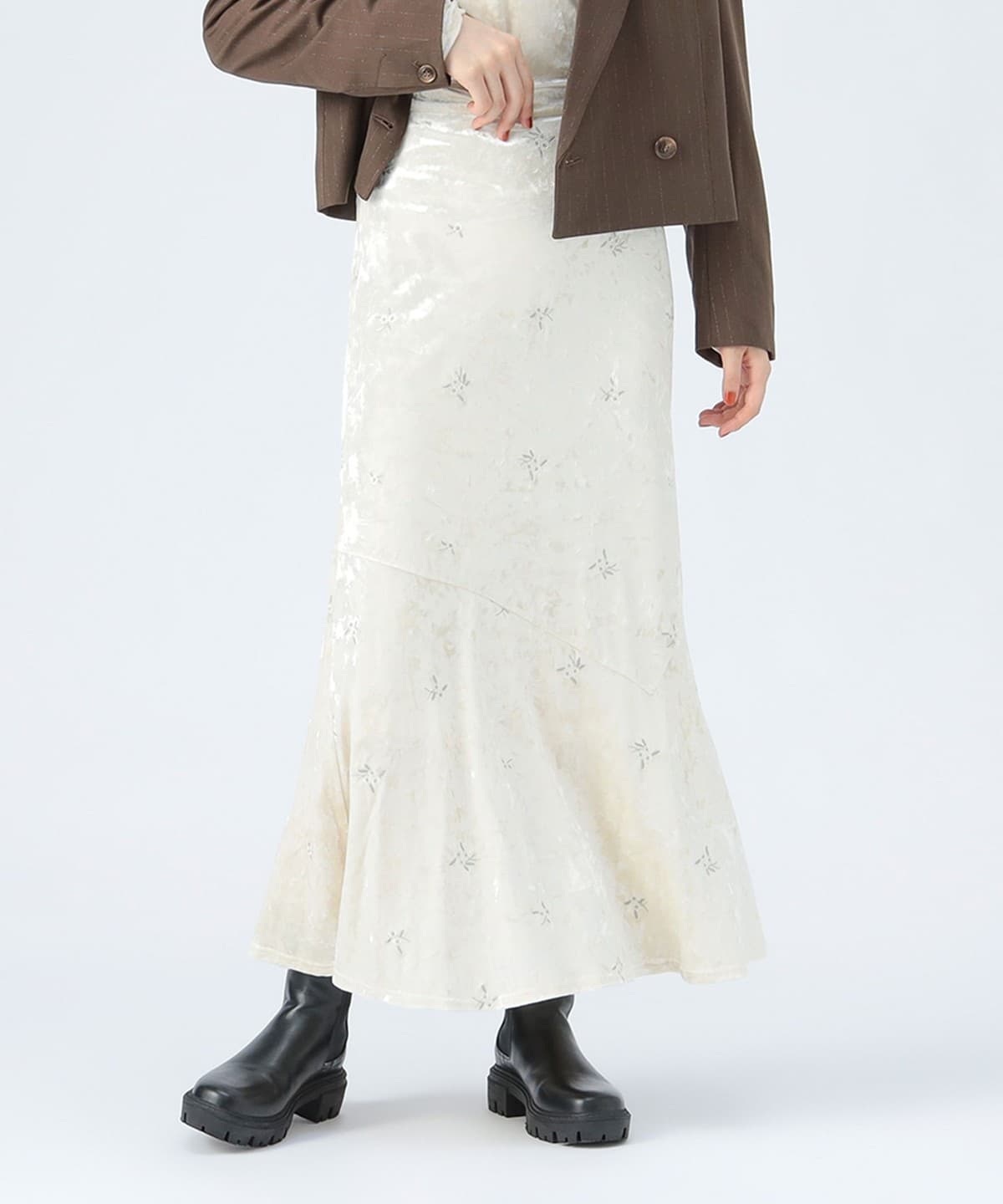 BEAMS HEART（ビームス ハート）【12/4再値下げ】ベロア 刺繍