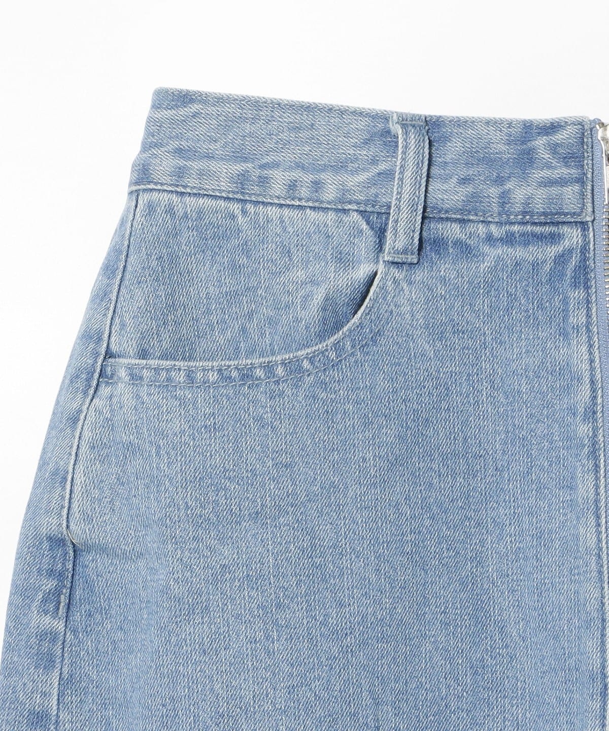 BEAMS HEART BEAMS HEART Zip Denim Skirt (Maxi/Long Skirt