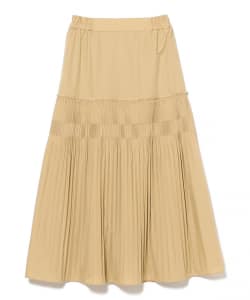 切替 プリーツスカート