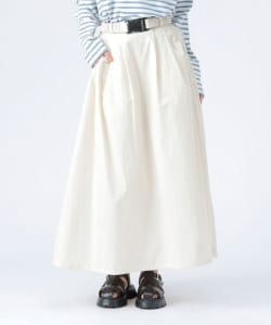 撥水 ナイロン ガチャベルト スカート