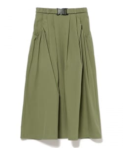 撥水 ナイロン ガチャベルト スカート