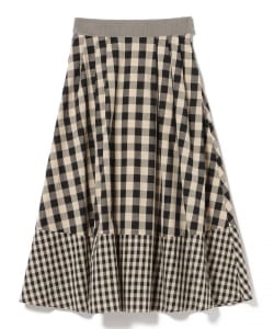 クレイジーギンガム フレアスカート