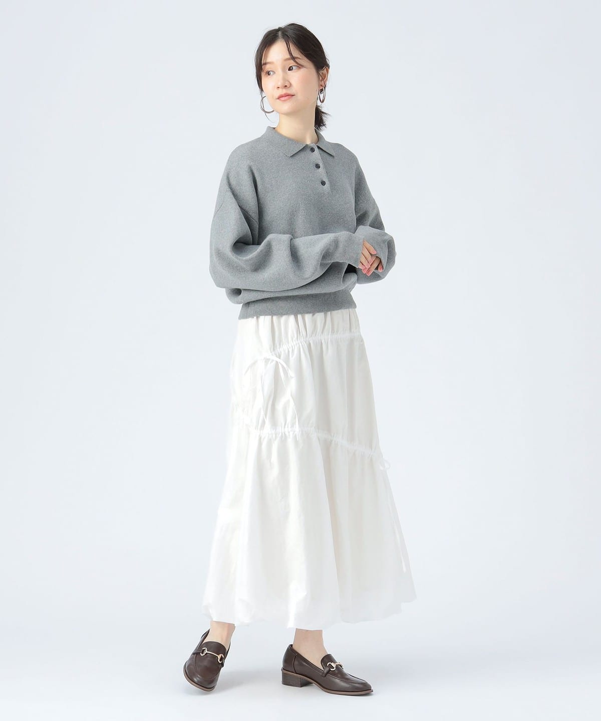 BEAMS HEART（ビームス ハート）アシンメトリー ドロスト バルーン