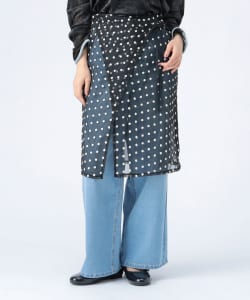 2WAY キャミソール & 巻レース スカート