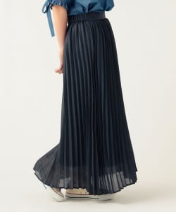 シアー プリーツ スカート
