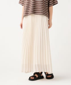 シアー プリーツ スカート