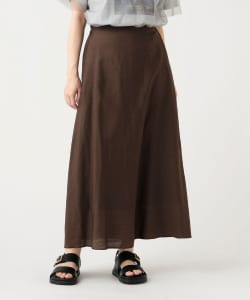 とろみ セミフレア スカート