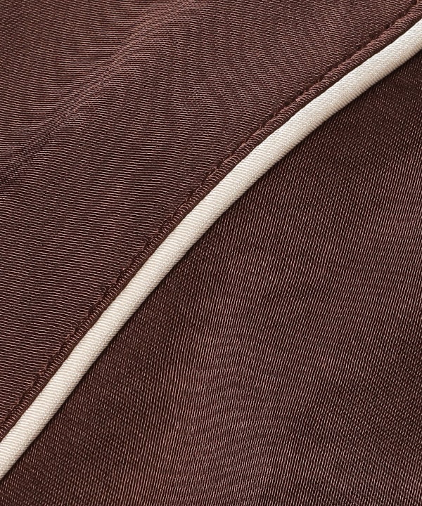 Satin flared skirt